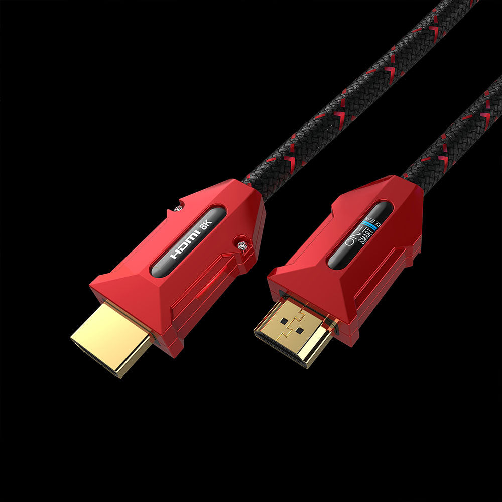 One Products 8K Ultra-Premium 48Gbps Braided HDMI Cable - 2m Length (OCHMI8002-6)