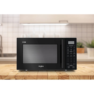 Whirlpool 29L Freestanding AirFry Microwave Oven in Black (MWP298BAUS)