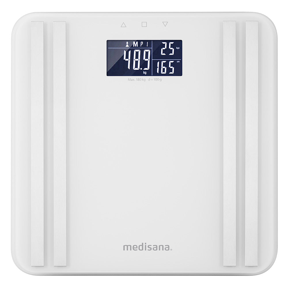 Medisana Body Analysis Scale With Memory Function in Silver (BS465)