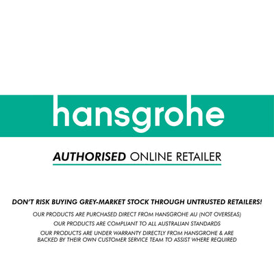 Hansgrohe Crometta 100 65cm Shower Set in White/Chrome (26653403)