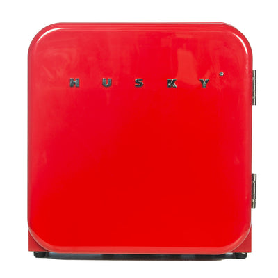 Husky 41L Retro Style Mini Bar Fridge in Red (HUSD-RETRO41-RD-AU.1)