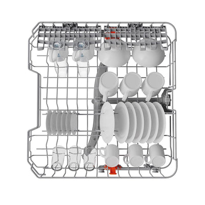 Ariston 60cm 9-Program White Dishwasher with Display (LFO3C22) - Ex-Display