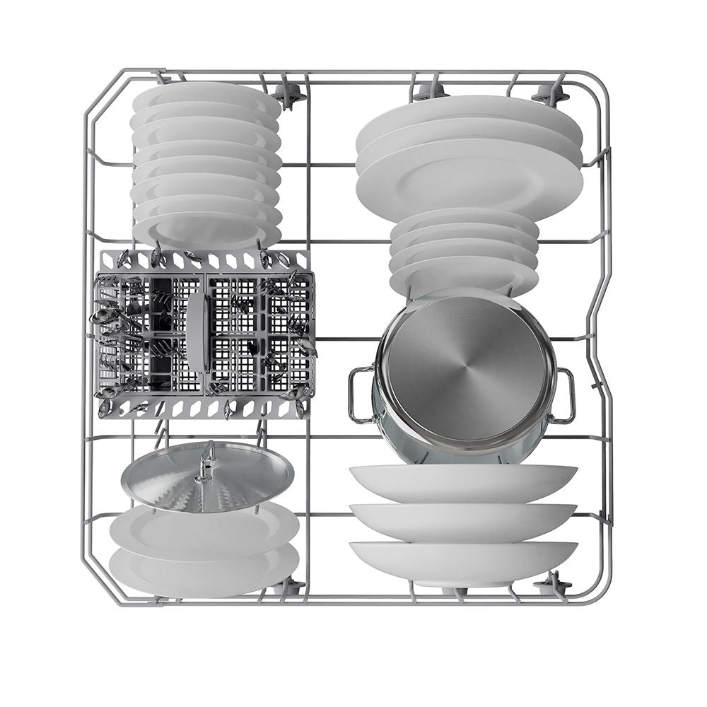 Ariston 60cm 9-Program White Dishwasher with Display (LFO3C22) - Ex-Display
