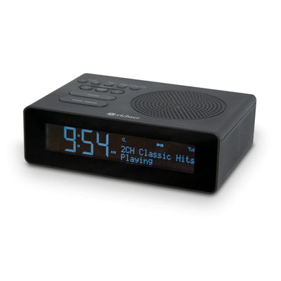 Richter Sunrise DAB+/FM Digital Alarm Clock Radio in Black (RR35)