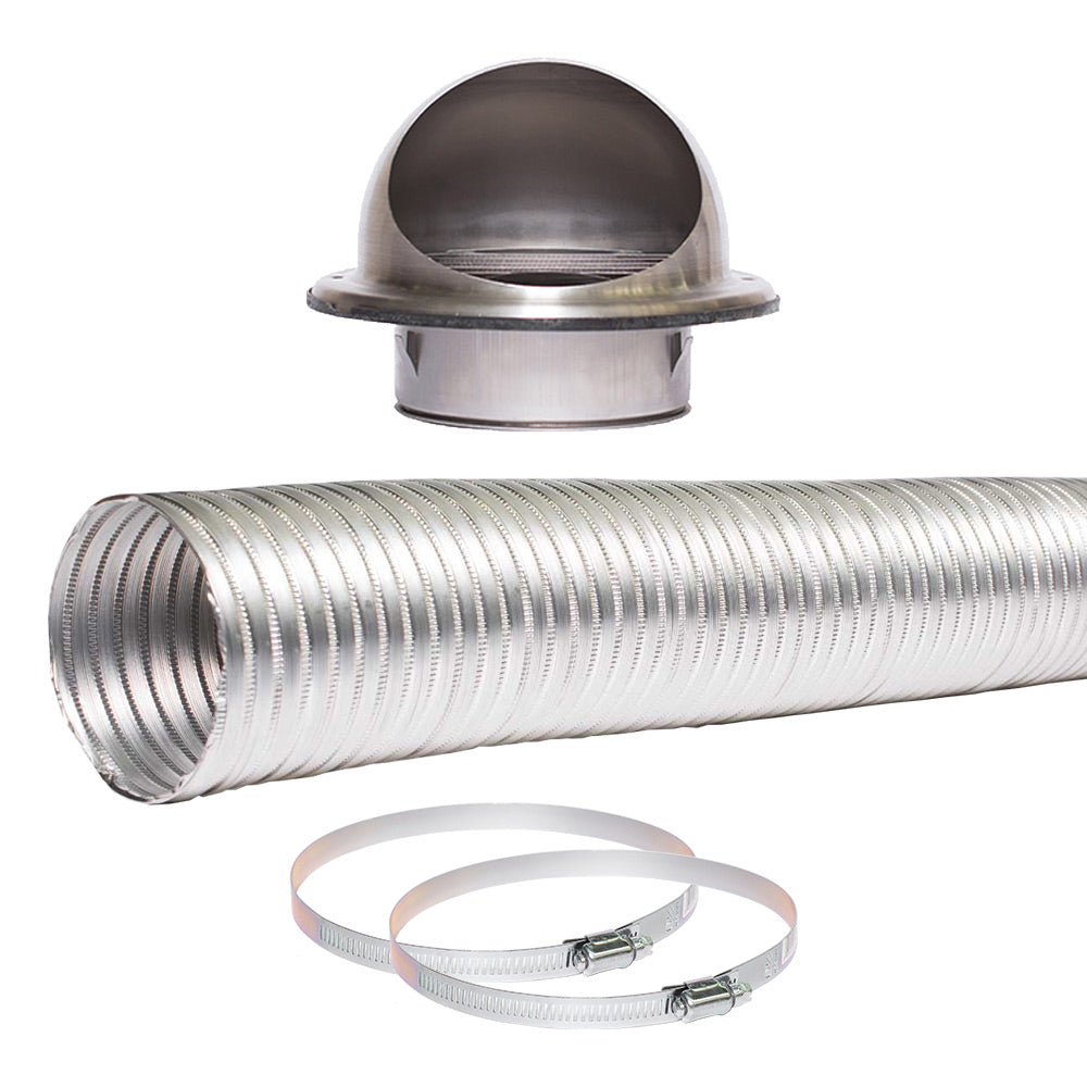 Sirius 200mm Range Hood Ducting Kit for Wall Extraction (EASYWALL200