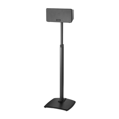 Sanus Adjustable Height Speaker Stand For Sonos One, SL, Play:1 & Play:3 in Black (WSSA1-B2)