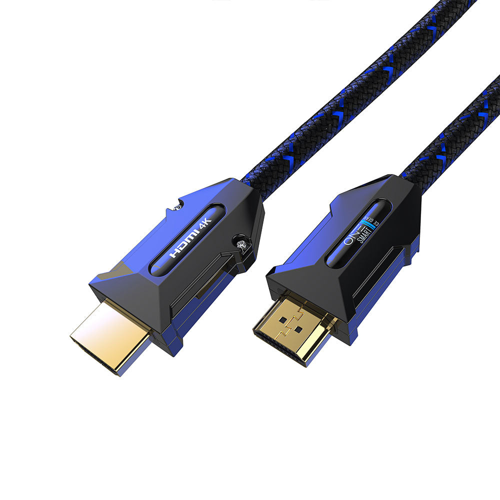 One Products 4K Premium 18Gbps Braided HDMI Cable - 1.8m Length (OCHMI4002-6)