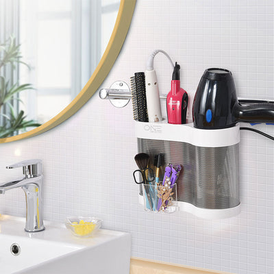 One Products Portable Air-Vented Hair Styling Station With Towel Bar Holder (OHDH001)