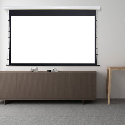 One Products Deluxe 120" Electric Motorised Drop-Down Projector Screen (OPMOTO120)