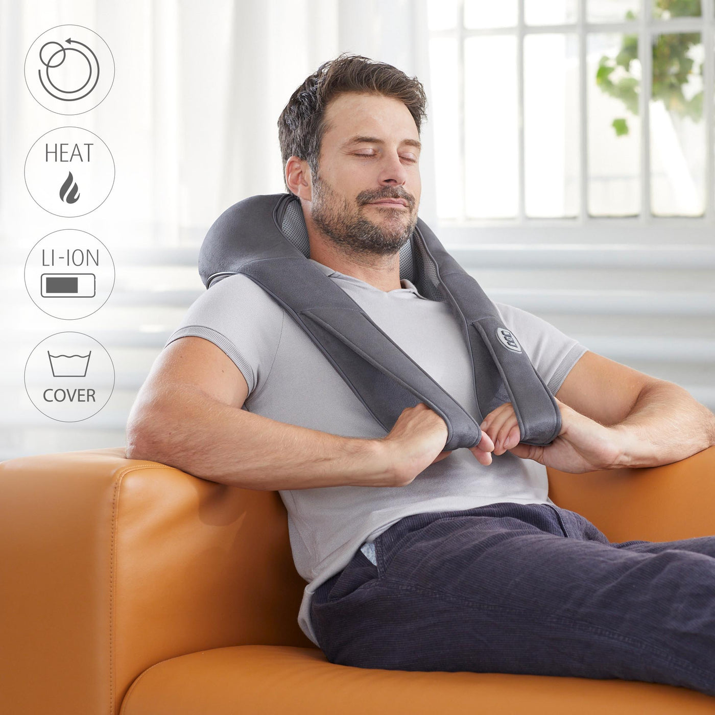 Medisana Intensive Shiatsu Neck Massager With Heat Function (NM885)