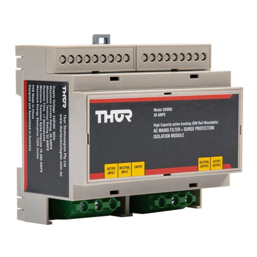 Thor DIN Mount Elite Filtration with Surge Protection (DRM95/30A)
