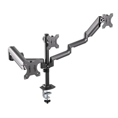 One Product Triple Desktop Monitor Arm Bracket for 13" to 32" Monitor (PPMA3S-E