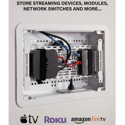 Sanus 9" TV Media In-Wall Box SA-IWB9