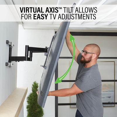 Sanus Large Outdoor Premium Full Motion Tc Wall Mount For TVS 40"-85" VODLF125-B2