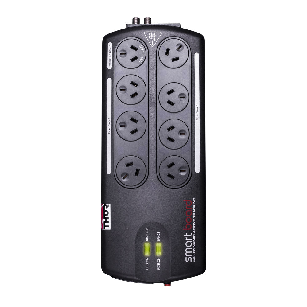 Thor 8-Outlet Surge Protector with Elite Power Filtration (A12BF)