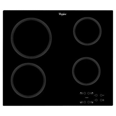 Whirlpool 60cm Built-In Oven & 60cm 4 Zone Ceramic Cooktop Hob Kitchen Bundle