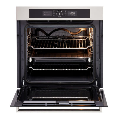 Whirlpool Premium 60cm 73L Pyro Oven & 65cm Induction Cooktop Hob Kitchen Bundle