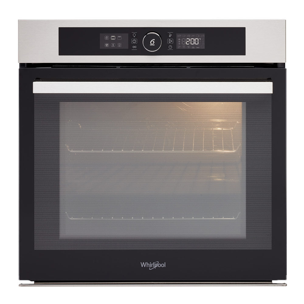 Whirlpool 6th Sense 60cm 73L Multi-Function Pyrolytic Built-In Oven (AKZ9635IXAUS)