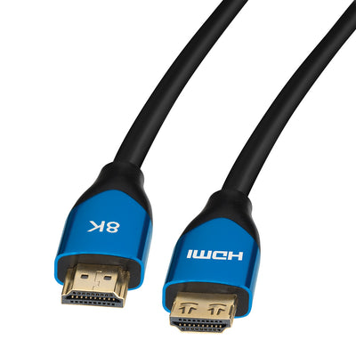 Bluejet 8k Ultra HD 48GBPS HDMI Cable - 3 Ft Length (BJVP1007)