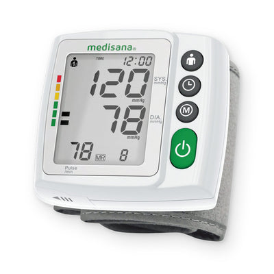 Medisana Wrist Blood Pressure Monitor in White (BW315)