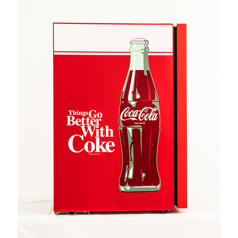 Husky 130L Glass Door Coca-Cola Branded Bar Fridge (CKK130