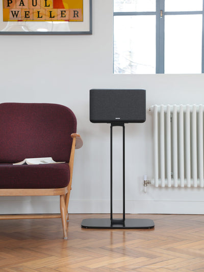 SoundXtra Floor Stand For Denon Home 350 Speaker in Black (SDXDH350FS1021)