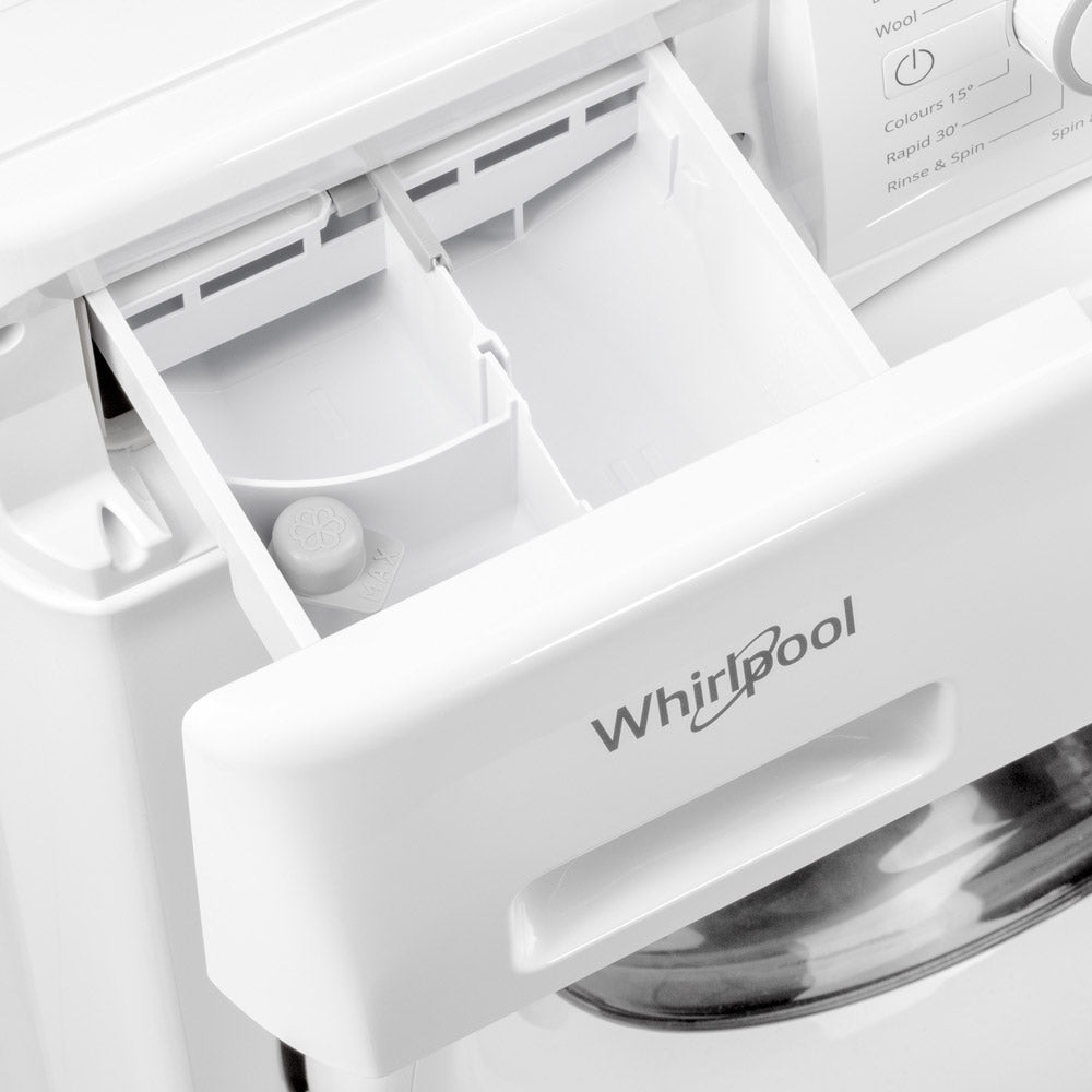 Whirlpool 7kg Front Load Washer & 9kg Heat Pump Clothes Dryer Laundry Bundle