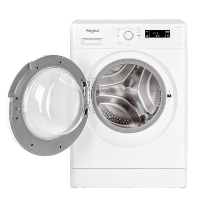 Whirlpool 7kg Front Load Washer & 9kg Heat Pump Clothes Dryer Laundry Bundle