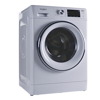 Whirlpool 8kg Front Load Washer With Steam & 7kg Air Vented Dryer Laundry Bundle