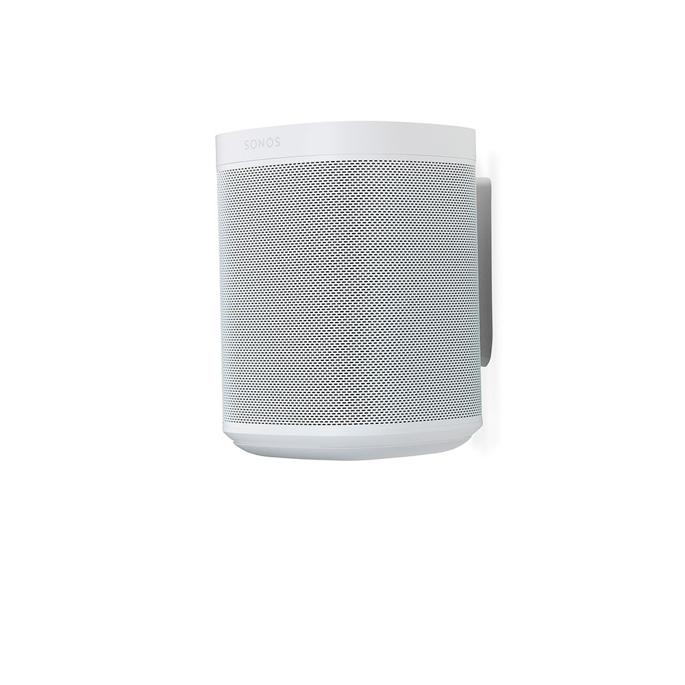 Pair of Flexson Wall Mounts For Sonos One & Play:1 Speaker in White (FLXS1WM2011)