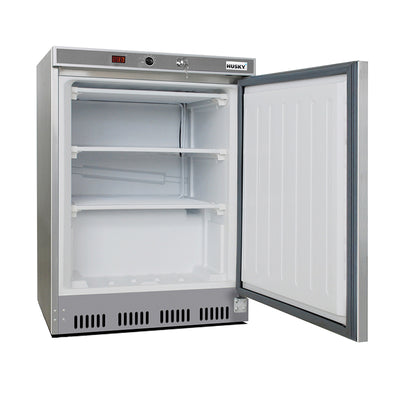 Husky 115L Single Solid Door Commercial Freezer (FSS2-SD-HT)