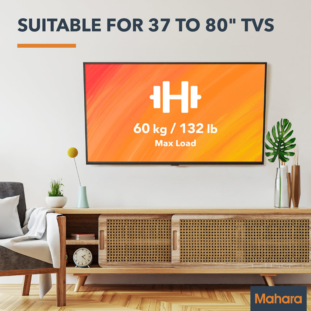 Mahara Tilting TV Wall Mount Bracket for 37" to 80" TV (MHLTT61-AU)