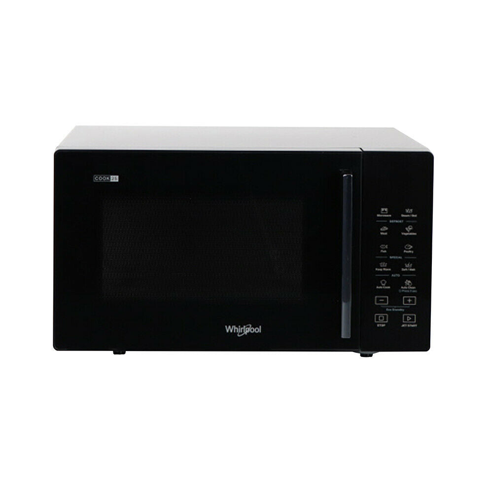 Whirlpool 25L Solo Microwave In Black (MWT25BK)