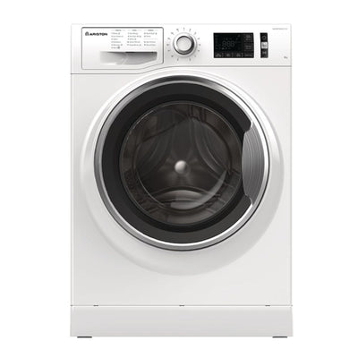 Ariston Natis 10kg Front Load Washer in White with Steam (N106WAAU) - Ex-Display