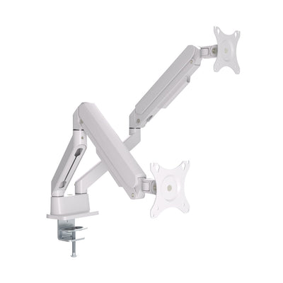 One Products Heavy Duty Double-Arm Gas Spring-Assisted Desk Mount Bracket for 13" to 30" Monitor (PPMM2-AL)