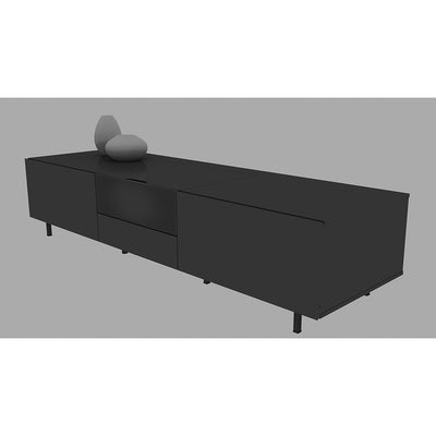 AVS 2000mm Premier Series TV Cabinet To House UST Projector in Gloss Black (PREM2000GB)