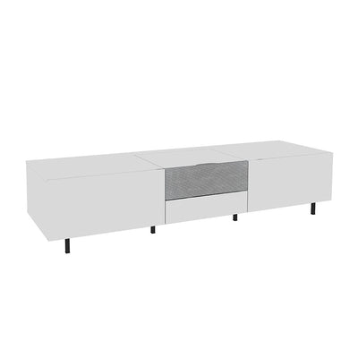 AVS 2000mm Premier Series TV Cabinet To House UST Projector in Gloss White (PREM2000GW)