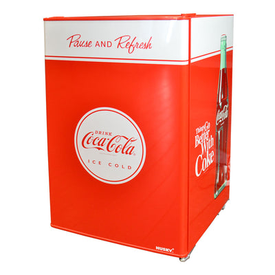 Husky 130L Solid Door Coca-Cola Branded Bar Fridge (CKK130-167-AU-HU.1)