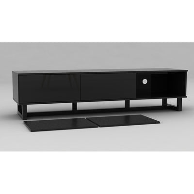 AVS 1800mm Raze Modular TV Stand in Gloss Black (RZ1800BB)