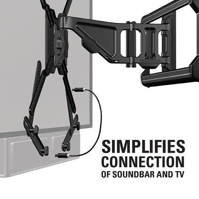 Sanus Universal Integrated Adjustable Soundbar TV Mount (SA405-B2)