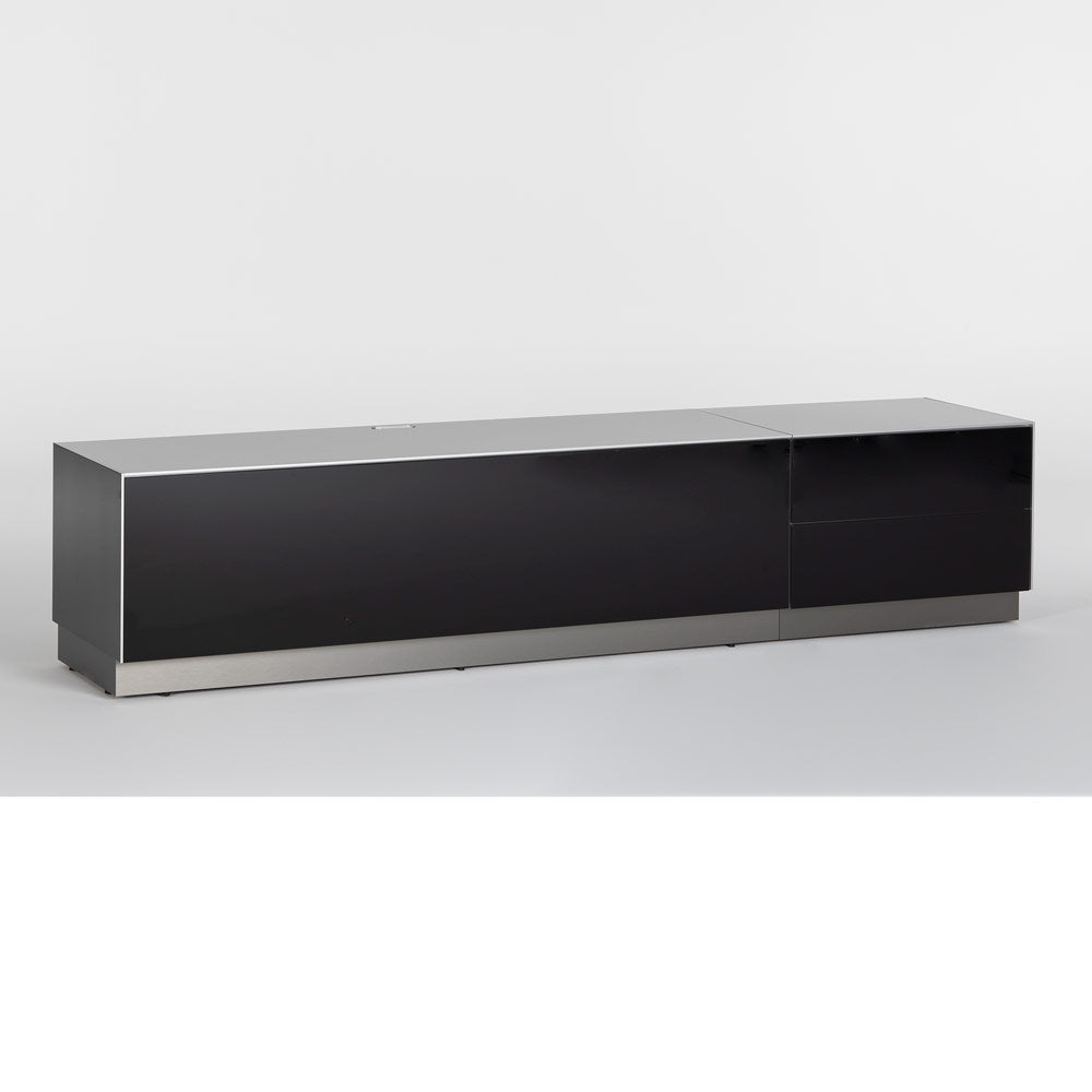 Sonorous 2250mm Premium Series TV Cabinet in Black (SNEX30EX20BKBK)