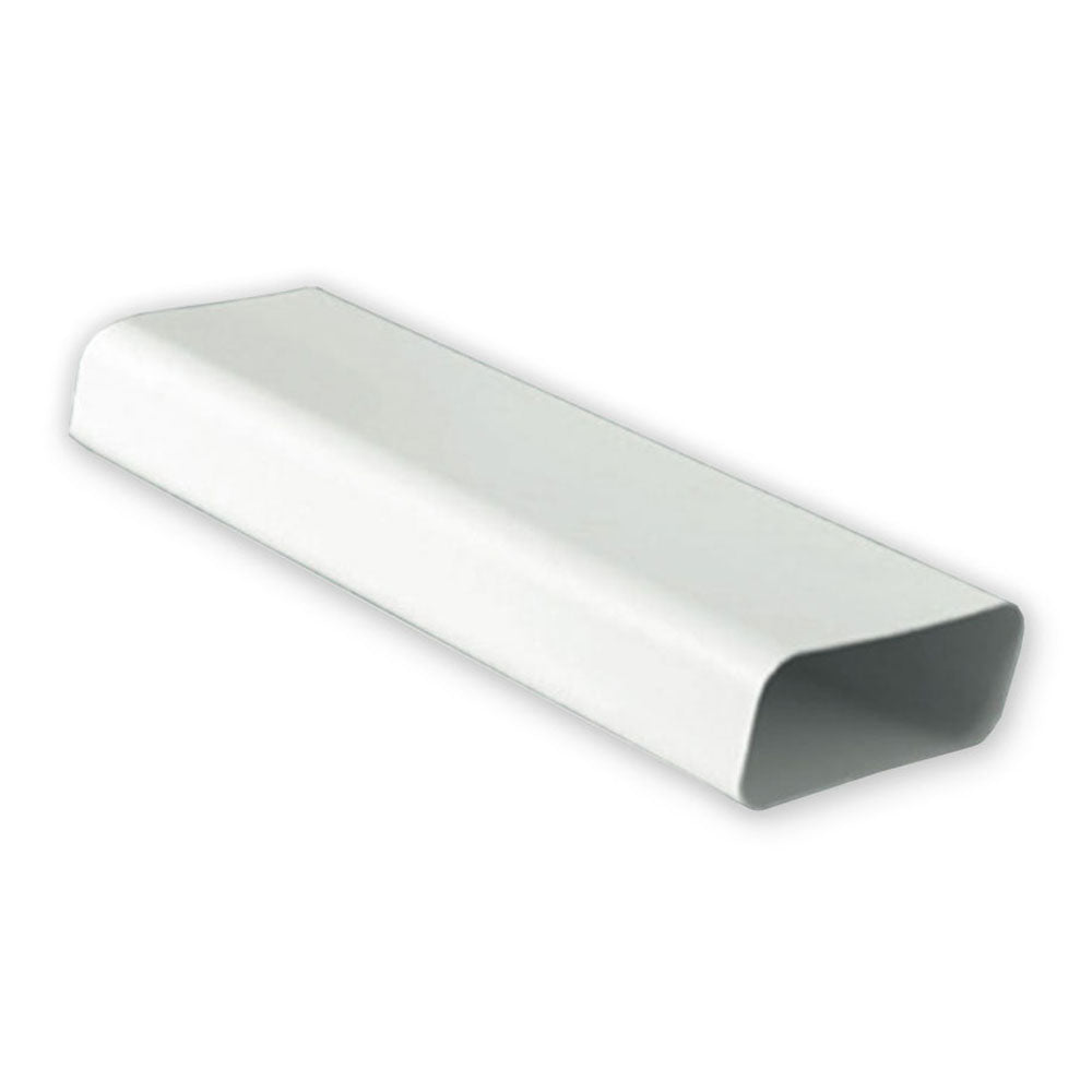 Sirius 220x90mm Rectangular Ducting Piece - 1.2m Length (SPS-66102291000)