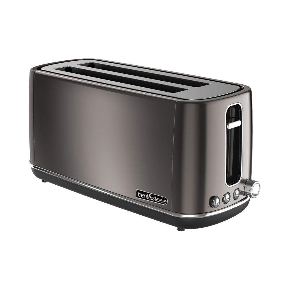 Trent & Steele Shadow 4-Slice Toaster in Stainless Steel (TS3227)