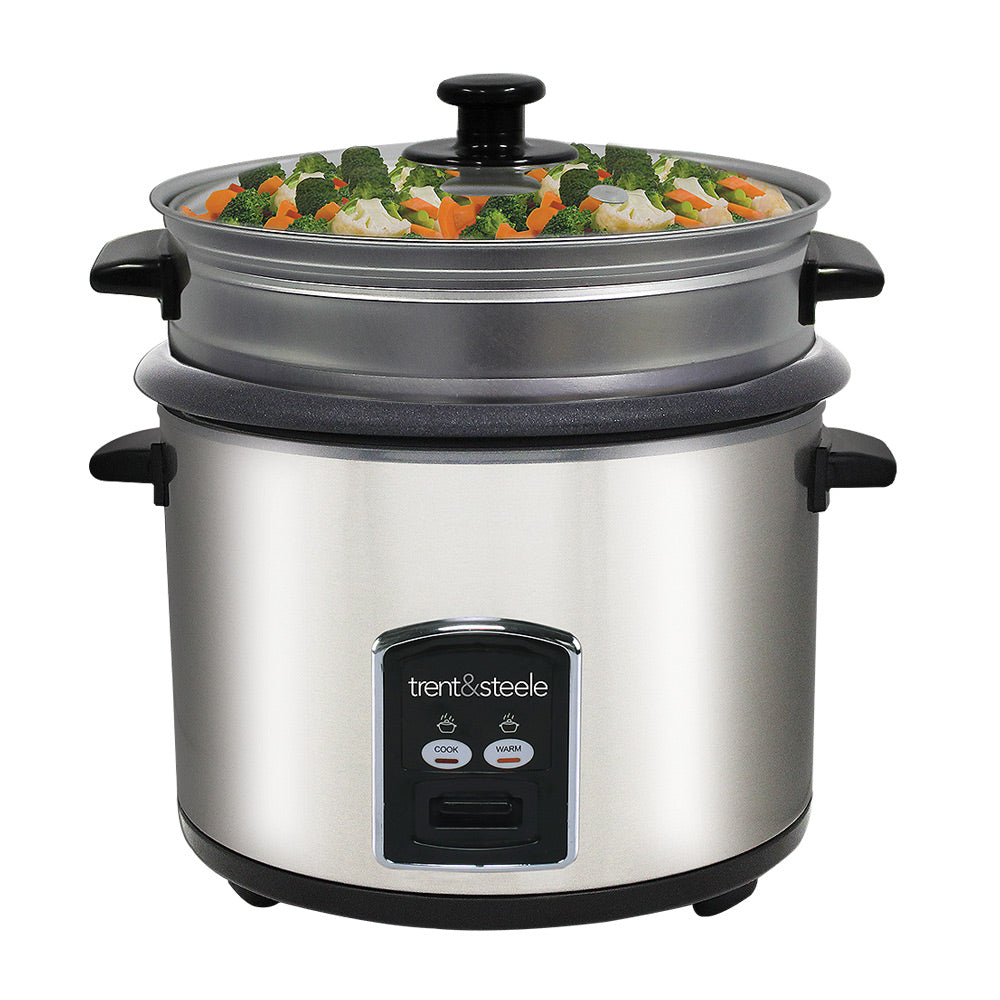 Trent & Steele Stainless Steel Rice Cooker & Steamer (TS8)