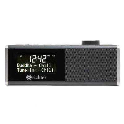 Richter Wake DAB+ Digital Alarm Clock Radio in Black (RR40BLK)