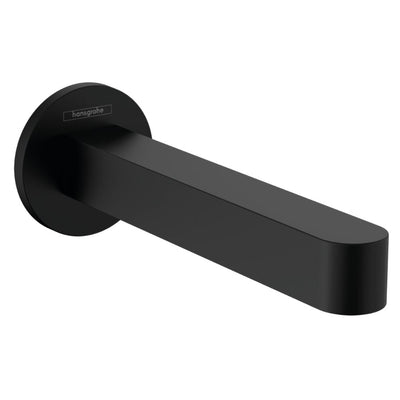 Hansgrohe Vivenis Wall-Mounted Bath Spout in Black (76410670) - PRE-ORDER