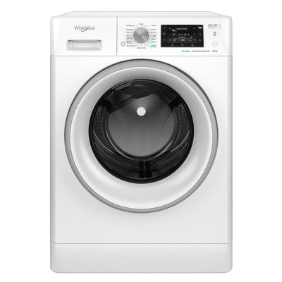 Whirlpool 8kg 6th Sense Front Load Washing Machine Washer Laundry (FDLR80250)