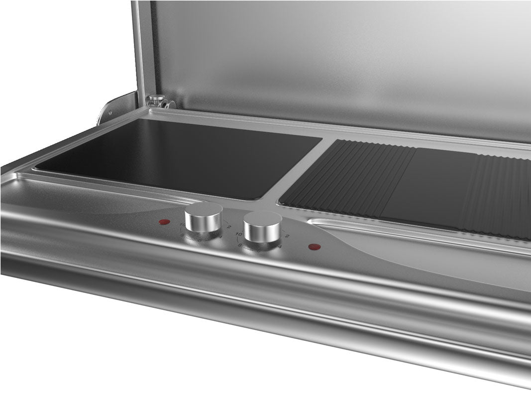 Smart Wall Mounted Foldaway Stainless Steel Electric BBQ (WM700EW)