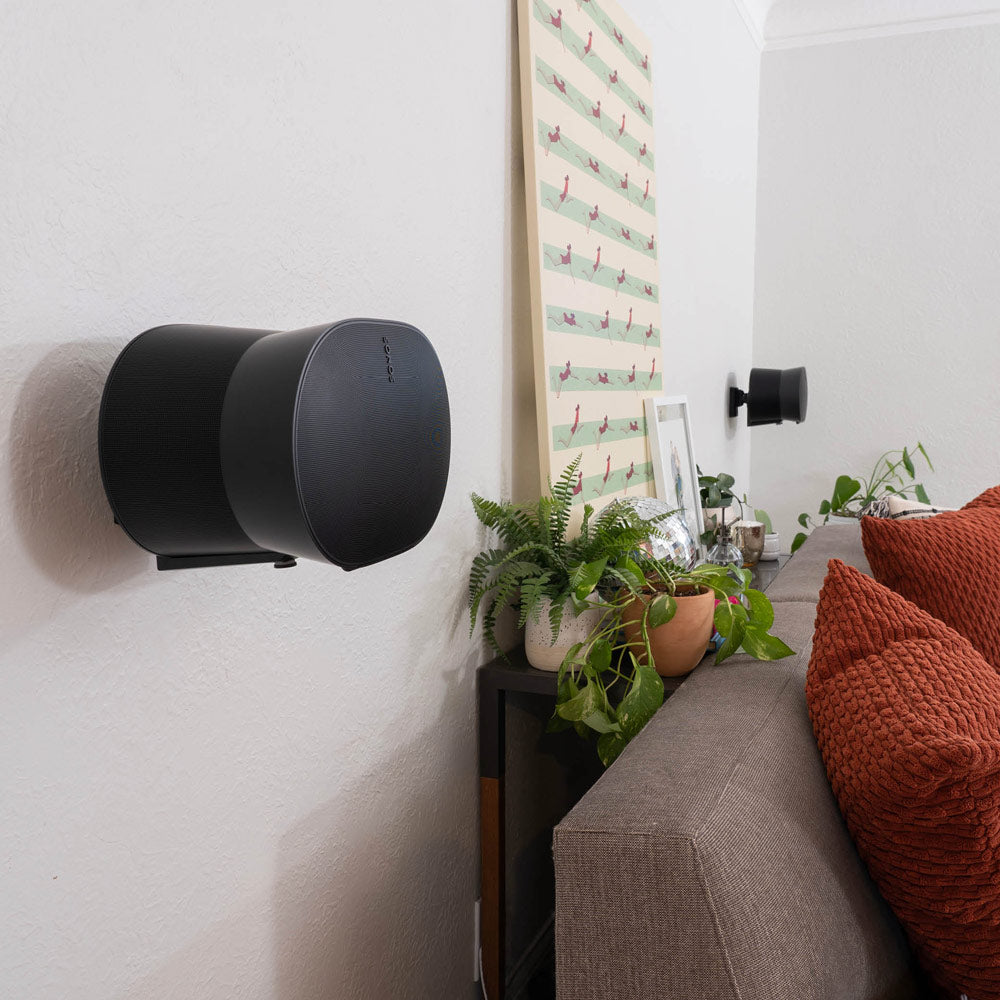 Sanus Adjustable Wall Mount Bracket For Sonos Era 300 Speaker in Black (WSWME31-B2)