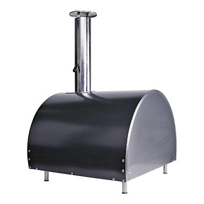 Smart Built-In Wood Fired Pizza Oven In Black & Stainless Steel Finish (PW01)